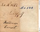 Etiketten zu Calcit (NHMW-MIN-As548)